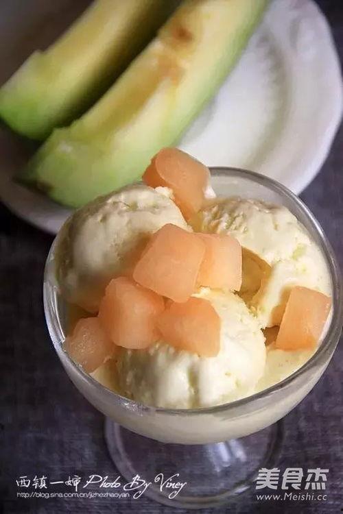 吃绝配哈密瓜雪糕,哈密瓜雪糕的清新诱惑